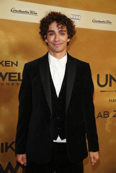 Robert Sheehan arrives for the 'The Mortal Instruments: City of Bones' (Chroniken der Unterwelt) Germany premiere at Sony Centre on August 20, 2013 in Berlin, Germany.