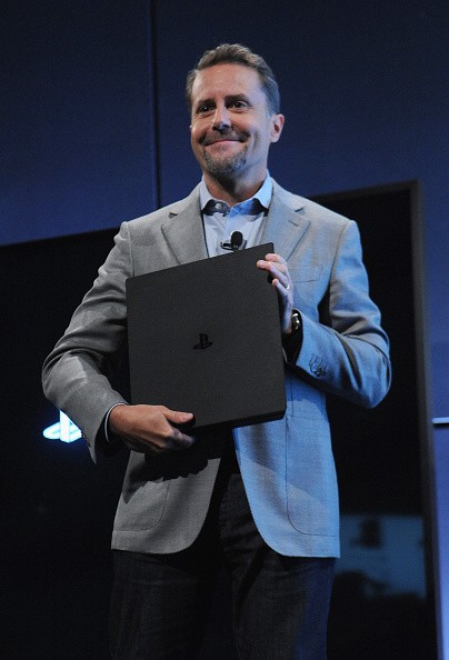  Andrew House, President and Global CEO of Sony Interactive Entertainment unveils Playstation 4 Pro at PlayStation Meeting 2016 at PlayStation Theater.
