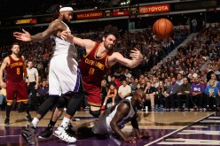 DeMarcus Cousins and Kevin Love