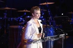 Actress Natalie Dormer addresses the audience during the 2016 World Humanitarian Day: One Humanity Event at the United Nations on August 19, 2016 in New York City.