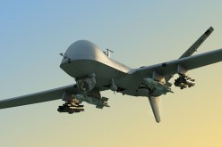 A General Atomics MQ-9 Reaper unmanned aerial vehicle.