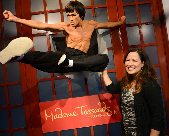 President of the Bruce Lee Foundation Shannon Lee attends Madame Tussauds Hollywood Unveils New Bruce Lee Figure Alongside The Legend's Daughter Shannon Lee, And The Bruce Lee Foundation on September 24, 2014 in Los Angeles, California.   
