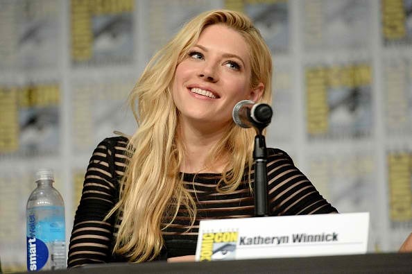 Actress Katheryn Winnick attends the 'Vikings' panel during Comic-Con International 2016 at San Diego Convention Center on July 22, 2016 in San Diego, California.