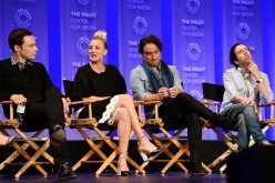 Actors Jim Parsons, Kaley Cuoco, Johnny Galecki, and Simon Helberg attend The Paley Center For Media's 33rd Annual PALEYFEST Los Angeles ÔThe Big Bang Theory' at Dolby Theatre on March 16, 2016 in Hollywood, California. 