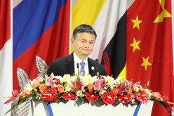 Alibaba chairman Jack Ma delivers a speech at the opening ceremony of the 13th China-ASEAN Expo & China-ASEAN Business and Investment Summit on Sept. 11 in Guangxi Zhuang Autonomous Region.