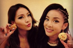 2NE1 Dara and CL