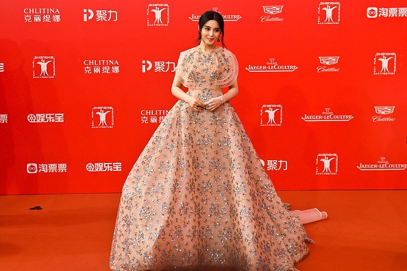 Actress Fan Bingbing arrives for the red carpet of the 19th Shanghai International Film Festival at Shanghai Grand Theatre on June 11, 2016 in Shanghai, China.   