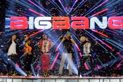 Bigbang perform on the stage during a concert at the K-Collection In Seoul on March 11, 2012 in Seoul, South Korea. 