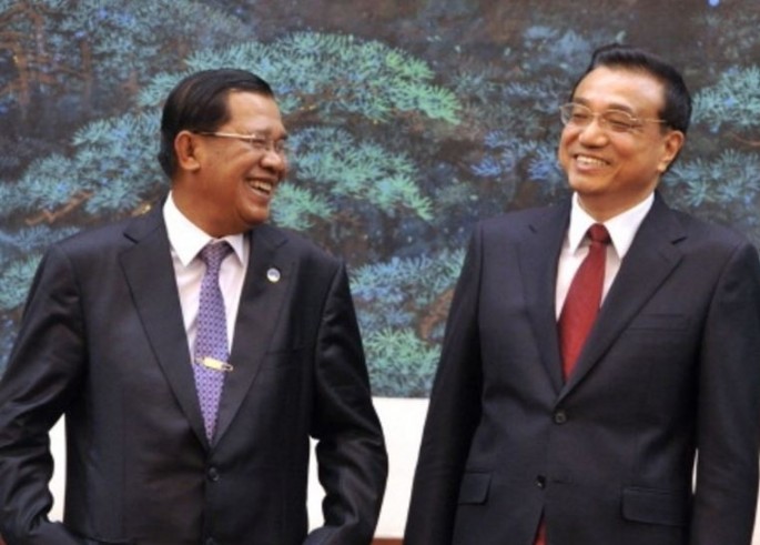 Hun Sen and Li Keqiang