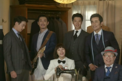 (L-R) Hyun Woo, Choi Won Young, Lee Dong Gun, Cha In Pyo, Jo Hyun Hee (seated) and Shin Goo star in the KBS drama 'The Gentlemen of Wolgyesu Tailor Shop.'