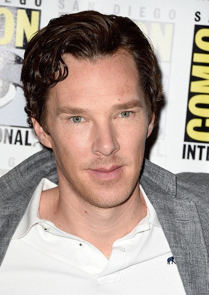 Actor Benedict Cumberbatch attends the press call for 'Sherlock' during Comic-Con International 2016 at Hilton Bayfront on July 24, 2016 in San Diego, California. 