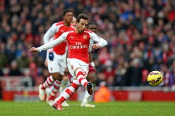 Arsenal midfielder Santi Cazorla.