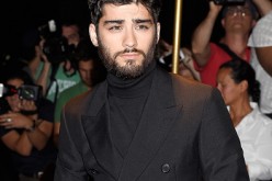 Zayn Malik attends Tom Ford fashion show during New York Fashion Week September 2016 at 99E 52d St. on September 7, 2016 in New York City.   