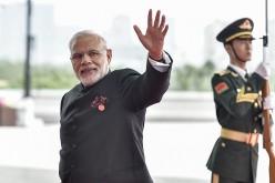 Indian Prime Minister Modi arrives at the G20 Summit.