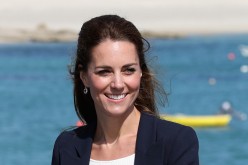The Duchess of Cambridge visits the Island of St Martin's in the Scilly Isles on September 2, 2016 in St Martins, England. 