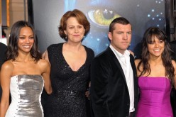 Actors Zoe Saldana, Sigourney Weaver, Sam Worthington and Michelle Rodriguez arrive at the premiere of 20th Century Fox's 'Avatar' at the Grauman's Chinese Theatre on December 16, 2009 in Hollywood, California.