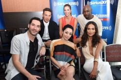 Actors Kevin Alejandro, Dawn Olivieri, D.B. Woodside, Tom Ellis, Christina Chang and Lesley-Ann Brandt attend SiriusXM's Entertainment Weekly Radio Channel Broadcasts From Comic-Con 2016 at Hard Rock Hotel San Diego on July 23, 2016 in San Diego, Californ