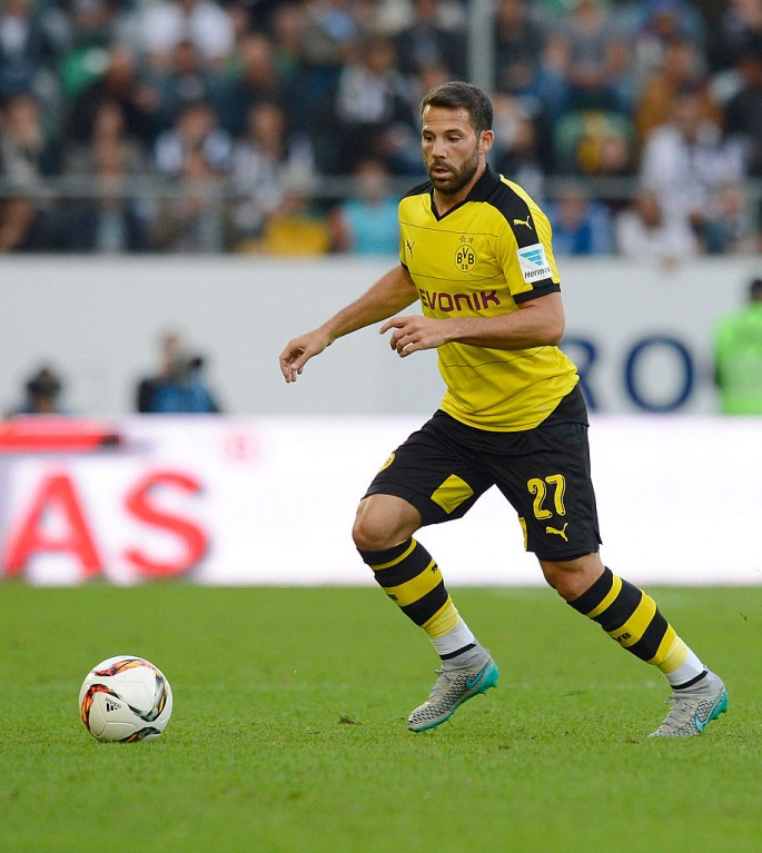 Borussia Dortmund midfielder Gonzalo Castro.