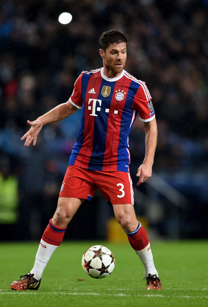 Bayern Munich midfielder Xabi Alonso.