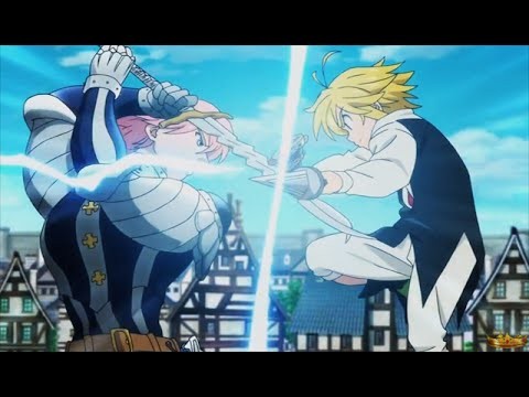 In episode 20 of season 1 of 'Nanatsu no Taizai' Gilthunder was showing the power of his lightning