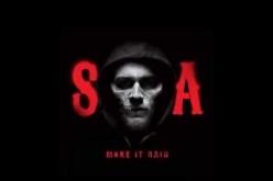 The poster of much talked about TV series 'Sons of Anarchy'