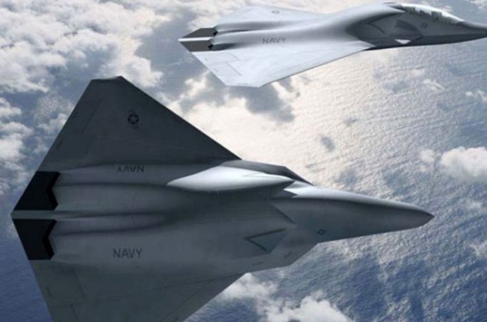 Boeing's sixth generation fighter (concept drawing).