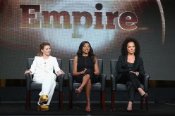 (L-R) Executive producer Ilene Chaiken, actress Taraji P. Henson and executive producer Sanaa Hamri speak onstage at 'Empire' panel discussion during the FOX portion of the 2016 Television Critics Association Summer Tour at The Beverly Hilton Hotel on Aug