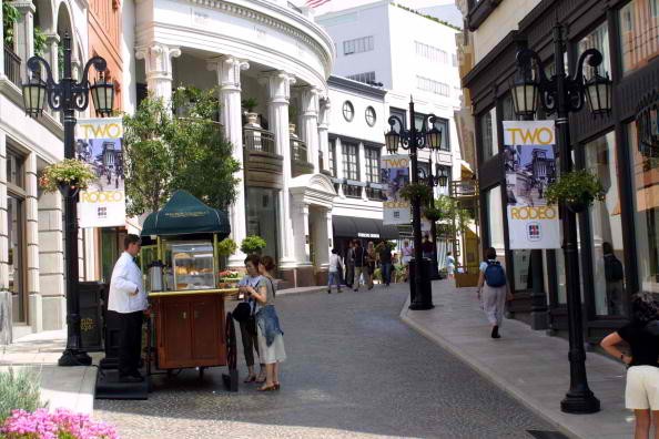 Rodeo Drive is one of the iconic places in Beverly Hills.