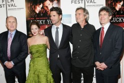 Robert Duvall, Drew Barrymore, Eric Bana, Curtis Hanson, and President & COO of Warner Brothers Entertainment Alan F. Horn attend the premiere of 'Lucky You' at the 2007 Tribeca Film Festival on May 1, 2007 in New York City. 