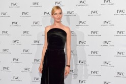 Uma Thurman attends the IWC 'For the Love of Cinema' gala dinner held at AURA Zurich on September 24, 2016 in Zurich, Switzerland.   