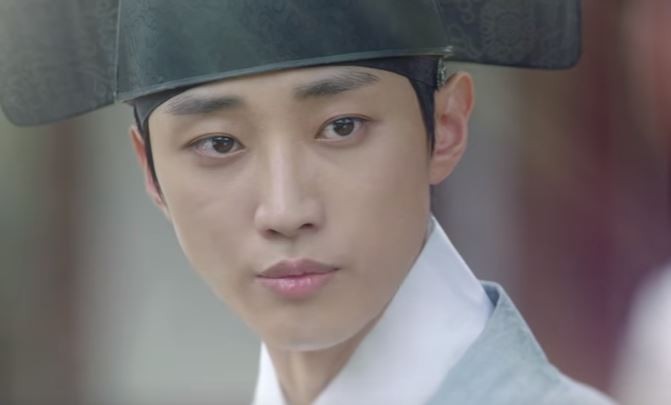 Jinyoung is a member of the South Korean group B1A4 who stars in the KBS drama 'Moonlight Drawn by Clouds.'