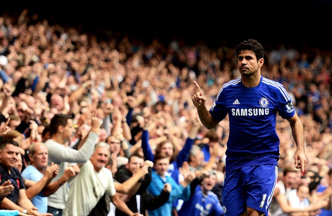 Chelsea striker Diego Costa.