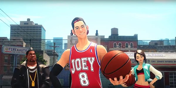 Game developer Joystick reveals their latest online multiplayer street basketball video game for the PS4, "3on3 Freestyle."