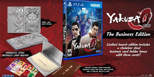 SEGA reveals The Business Edition for "Yakuza 0."
