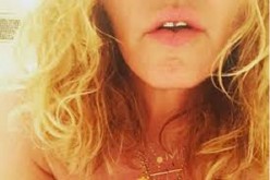 Madonna Topless Selfie