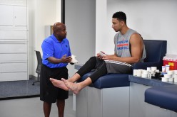 Ben Simmons could undergo surgery after fracturing a bone in his right foot during the 76ers' training-camp scrimmage. 