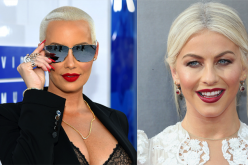 Amber Rose (left) at the MTV Movie Awards in New York City and Julianne Hough at the 2016 Creative Arts Emmy Awards in Los Angeles.