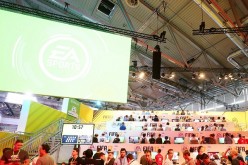 Visitors try out Fifa17 at the Gamescom 2016 gaming trade fair during the media day on August 17, 2016 in Cologne, Germany. Gamescom is the world's largest digital gaming trade fair and will be open to the public from August 18-22. 