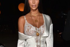 Kim Kardashian attends the Givenchy show as part of the Paris Fashion Week Womenswear Spring/Summer 2017 on October 2, 2016 in Paris, France.