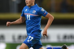 Iceland striker Alfred Finnbogason.