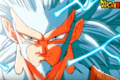 A potential super saiyan white form as projected by fans. 