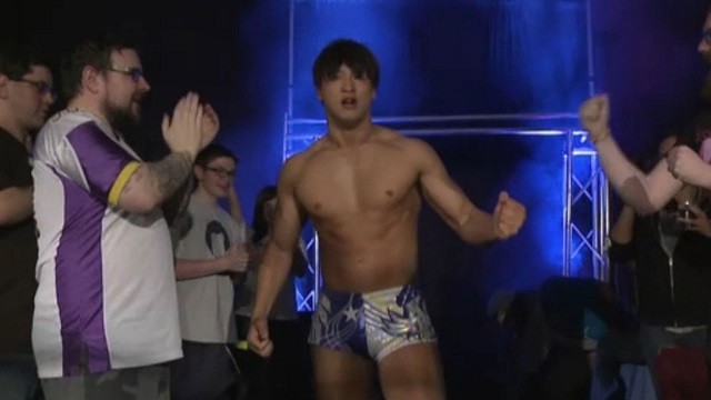 Kota Ibushi makes his way to the ring for the WWE Cruiserweight Classic.
