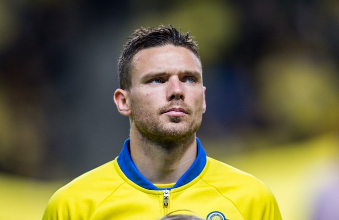 Sweden striker Marcus Berg.