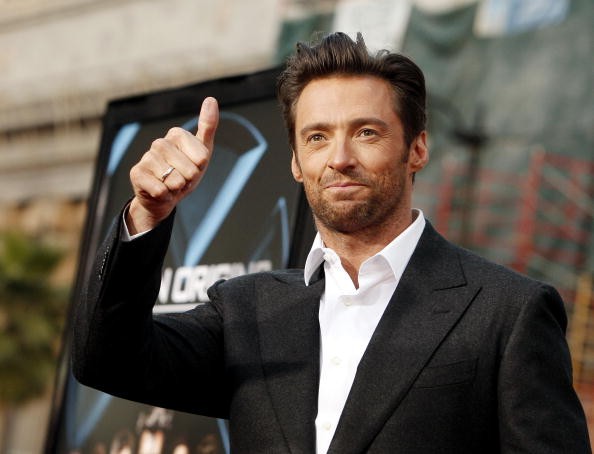 Actor Hugh Jackman arrives at the screening 20th Century Fox's 'X-Men Origins: Wolverine' at the Chinese Theater on April 28, 2009 in Los Angeles, California. 