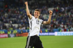 Germany winger Thomas Müller.
