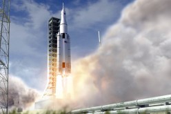 SLS launch (illustration).      