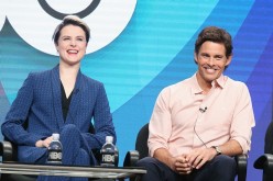 Evan Rachel Wood and James Marsden speak onstage during the 'Westworld' panel discussion at the HBO portion of the 2016 Television Critics Association Summer Tour at The Beverly Hilton Hotel on July 30, 2016 in Beverly Hills, California. 