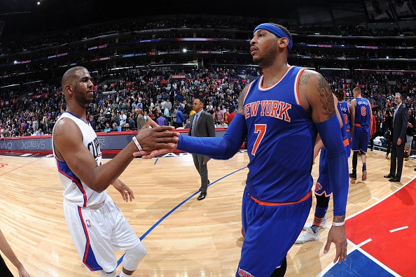 Chris Paul and Carmelo Anthony teaming up next year? 