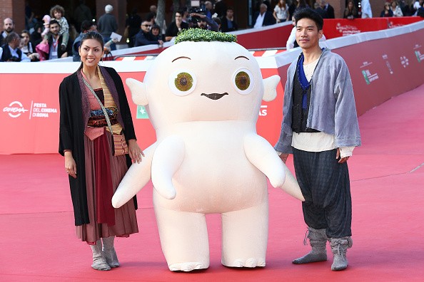 Character and guests attends a red carpet for "Monster Hunt" during the 10th Rome Film Fest on Oct. 17, 2015, in Rome, Italy.