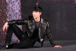 Singer and actor LAY (aka Zhang Yixing) of EXO attends the press conference of Zhang Xiaobo's TV drama 'To Be A Better Man' on August 19, 2015 in Beijing, China.